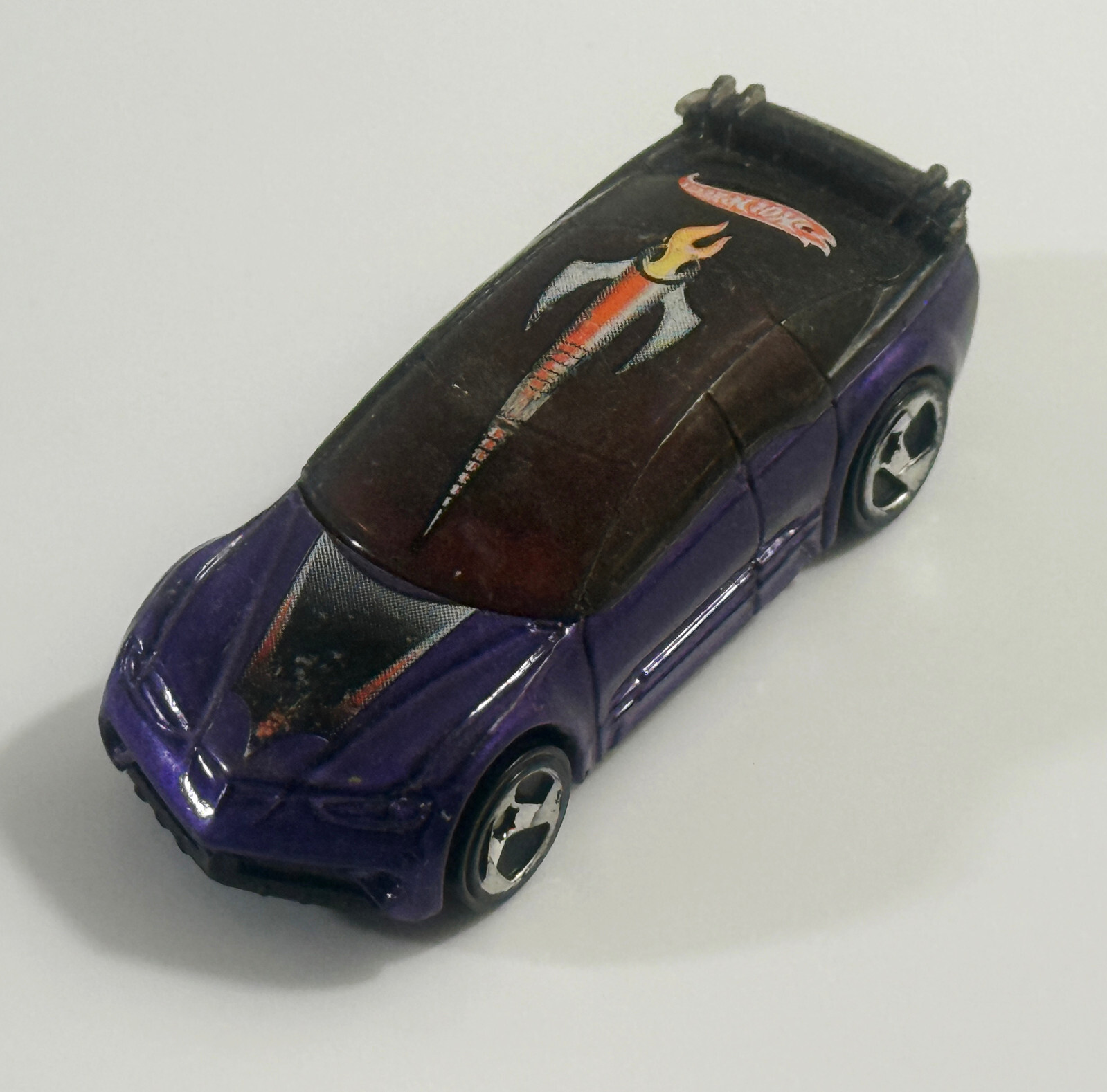 Hot Wheels 1998 Purple Pontiac Rageous Made in Malaysia - $2.47