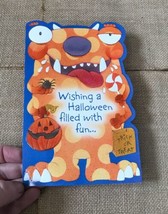 Gibson Funny Silly Monster Halloween Greeting Card - $2.97