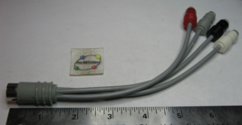 Cable 5-Pin DIN Male RCA Female x4 8-inch - Used Qty 1 - $5.69