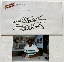 Richard Dent Autographed Signed Action Packed Catalog w/ Photo of Him Si... - $15.00