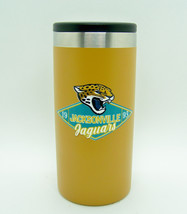 Jacksonville Jaguars NFL 12 oz Canyon Retro Logo Stainless Steel Slim Ca... - $22.77