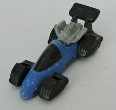 Hot Wheels Mattel Vintage Toy Car Diecast Blue Black 1993 Race Car KH  - £4.69 GBP