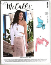 McCall&#39;s M8117 Misses L to XXL Crossover Tops Uncut Sewing Pattern New - £10.91 GBP