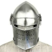 New Medieval Knight Armor Crusader New Templar Helmet With liner Best Gift - £60.73 GBP