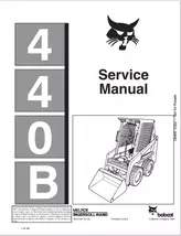 BOBCAT 440B SERVICE MANUAL SN 6570160 - $7.00