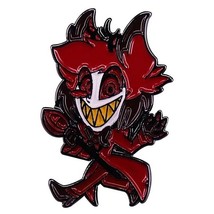 Hazbin Hotel Animated TV Series Alastor Image Metal Enamel Pin NEW UNUSED - £6.18 GBP