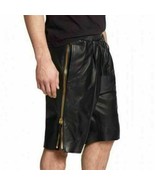 Real Men Boxer Gym Genuine Lambskin Biker Stylish Sports Leather Unique ... - $1,930.90 MXN