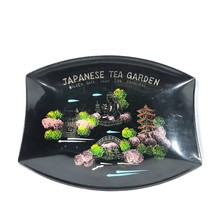 Japanese Tea Garden Golden Gate Park San Francisco Plastic Trinket Plate - £17.12 GBP