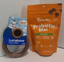 Probiotic Bites for Dogs Gut Heath Pumpkin Flavor, 60 Count Lumabone Rin... - $392.77 MXN