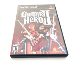 Guitar Hero II PS2 PLAYSTATION 2 Video Game NTSC U/C Teen ESRB - $14.20