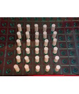 Lot of 30 White Vintage 1971 Battleship Strategy Board Game #4730 Pegs M... - £7.42 GBP
