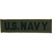 EagleEmblems PM0105 Patch-USN,TAB,US.Navy (Subdued) (1.25x4.75&#39;&#39;) - £6.77 GBP