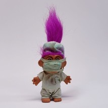 My Lucky SURGEON / DOCTOR - 5&quot; Russ Troll Doll w/ Surgical Mask &amp; Scrubs - £10.19 GBP