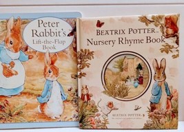 Peter Rabbit Flap Book &amp; Beatrix Potter Nursery Rhyme Book - $21.78