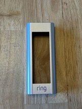 Ring Video Doorbell Pro  Factory Face Plate Cover ONLY Silver NEW - $11.88