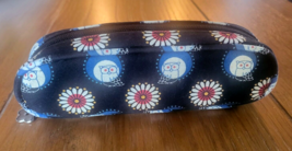 Vera Bradley Eye/SunGlass Holder/Mini Cosmetic Zip Around Case Hanna Nig... - $14.84
