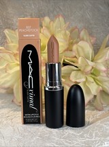 MAC MACXIMAL 837 PEACHSTOCK - Sleek Satin Lipstick Full Size 0.12oz NIB ... - $22.72