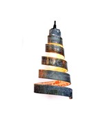 Wine Barrel Ring Pendant Light - Sapina - Made from retired CA wine barr... - £118.95 GBP