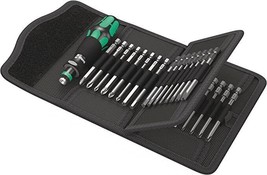 Wera - Kraftform Kompakt 62 Bitholding Screwdriver and Pouch Set, 33- Pi... - £87.77 GBP