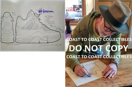 Tinker Hatfield signed autographed Nike Air Jordan 4 11x14 photo COA exact proof