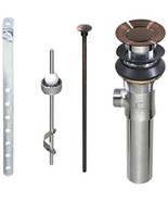 Keeney K820-77VB Bathroom Sink Mechanical Pop Up Drain, Venetian Bronze - $57.82 CAD