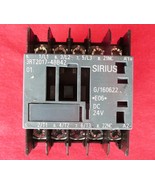 Siemens 3RT20174BB42 CONTACTOR, AC-3, 5.5KW/400V, 1NC, DC 24V, 3-POLE - $29.69