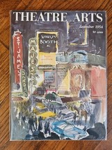 THEATRE ARTS MAGAZINE DEC 1954 Jean Giraudoux Maurice Valency Ralph Bellam - $16.49