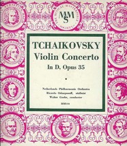 M.M.S. #34 - &quot;Violin Concerto in D-Major&quot; Opus 35 - Tchaikovsky - £5.49 GBP
