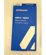 Acclamator 8GB DDR4/DDR3 RAM High Performance for Laptop/Desktop Memory ... - $25.58 CAD