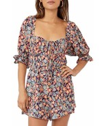 MSRP $148 Free People Show Me Love Linen Blend Romper Size Small - $45.60 CAD