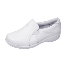 24 HOUR COMFORT Kerry Women Wide Width Classic Durable Cushioned Leather Shoes - £47.92 GBP