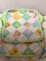 Cabbage Patch Kids Vintage 1983 Coleco Quilted Cloth Diaper Bag - £39.96 GBP