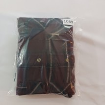 Backpacker Outdoors Men's Burgundy Acrylic Plaid Shirt Long Sleeve Size Large image 13