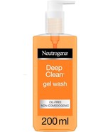 X2 PACKS Neutrogena Face Wash, Deep Clean, Gel, 200ml//FREE SHIPPING - $48.00