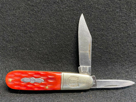 Vtg Rough Rider Double Bladed Folding Pocket Knife Tested Sharp - £31.94 GBP