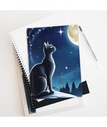 Celestial Cat Journal, Night Sky Notebook for Writing, Pet Lovers, Stati... - $30.88 CAD
