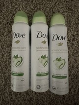 3x Dove Advanced Care Dry Spray Antiperspirant Deodorant Cool Essentials 3.8 oz - £10.69 GBP