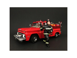 Firefighter w Axe Figurine / Figure For 1:18 Models American Diorama - £16.43 GBP