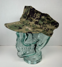 US Navy Hat Cap Type III Work Woodland Digital Camo SIZE 7-1/2 - USN Ori... - $14.80