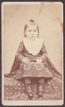 Alice M. Jackson Carte de Visite (CDV) Photo of Young Child - Dover, Maine - $17.50