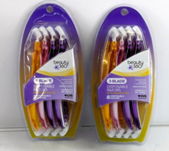 CVS Beauty 360 3-Blade Disposable Razors with Shea Butter Sensitive Pack of 2 - £9.70 GBP