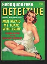 Headquarters Detective 1/1942-Spicy bondage style Good Girl art cover-stockin... - $218.01