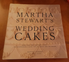 Martha Stewart&#39;s Wedding Cakes HCwDJ stated First Ed w Full number line 2007 F - £35.39 GBP