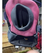 Ondoing Pet Carrier Backpack  Black with Pink Trim - £14.01 GBP