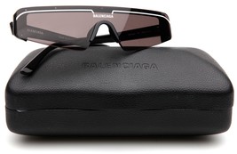 New Balenciaga BB0003S 001 Black Sunglasses 99-01-140mm B36mm Italy - £191.91 GBP