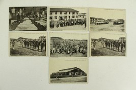 Vintage Rppc Military 7PC Lot Postcards Us National Army Camp Lee Petersburg Va - £17.48 GBP