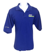 Twizzlers Twist &amp; Fill Mens XL Vtg 2004 Hershey Employee Polo Shirt Made USA - £36.80 GBP