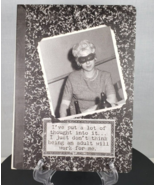 Journal Work For Me Trash Talk by Annie - $17.20 CAD