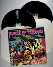 House of Terror! (1982) 2-LP Vinyl + Comic BOOK Halloween, Dracula, Monster Mash - £20.47 GBP