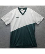 Diadora Parma Soccer Team Jersey Mens Large Multi Stretch Short Sleeve V... - $561.08 MXN